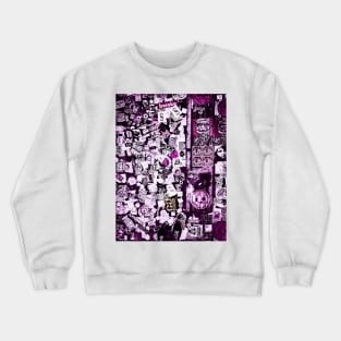 Pink Street Stickers NYC Crewneck Sweatshirt